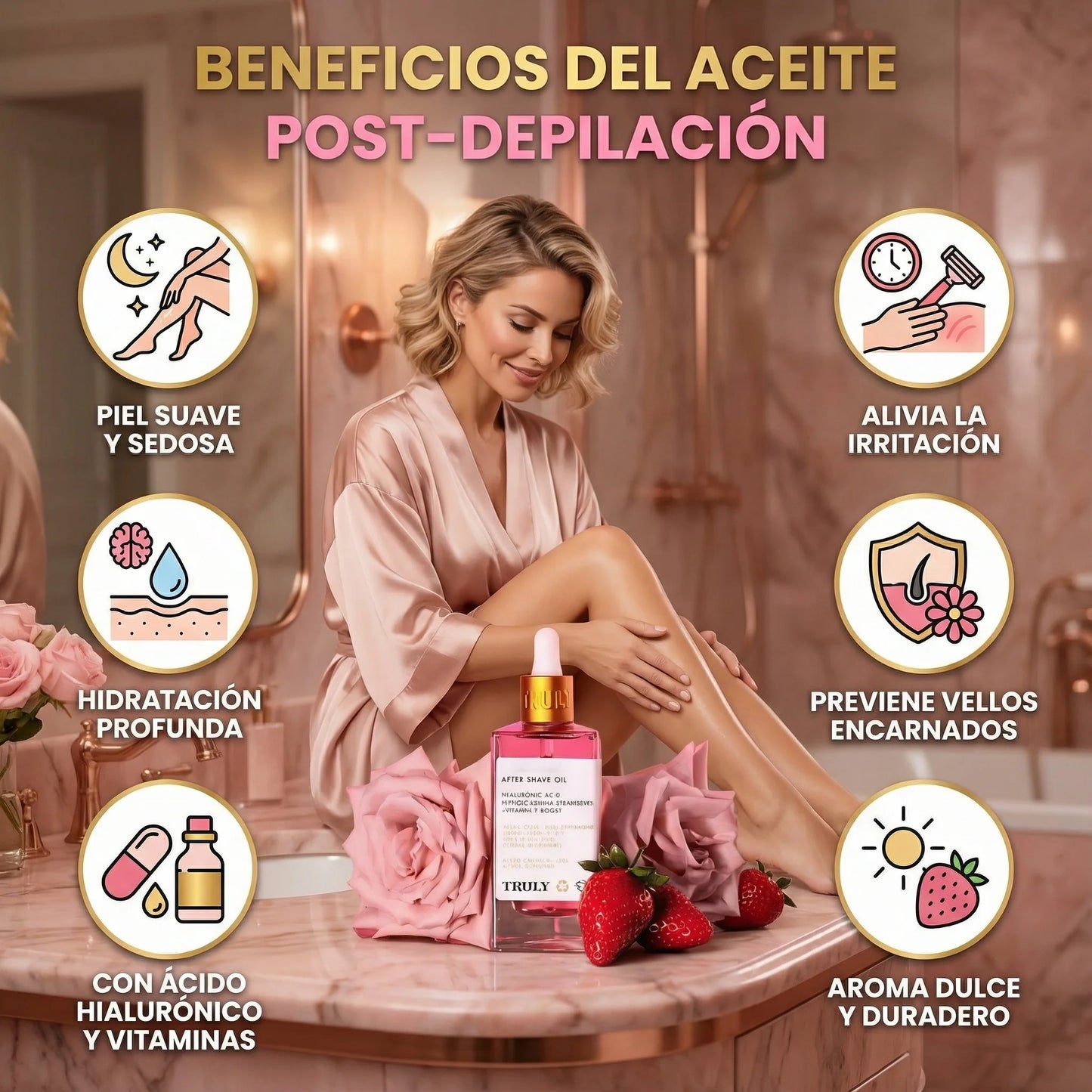Truly Aceite Intimo Beauty Post Afeitado 😍
